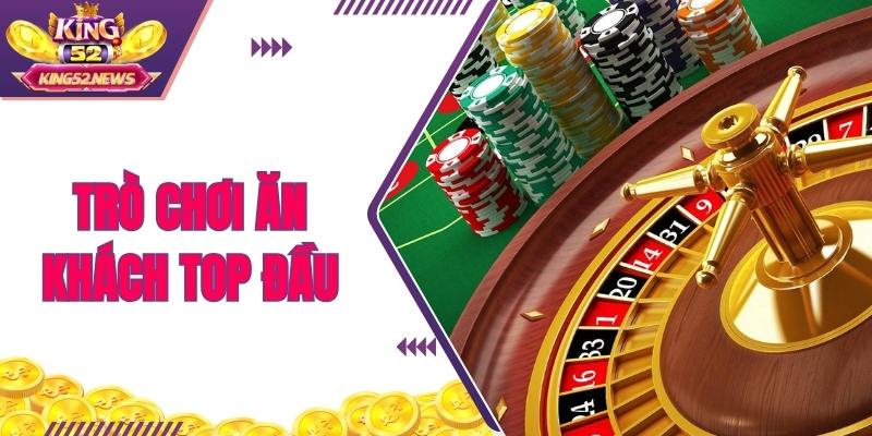 Cược Roulette European là trò chơi ăn khách nhất King52
