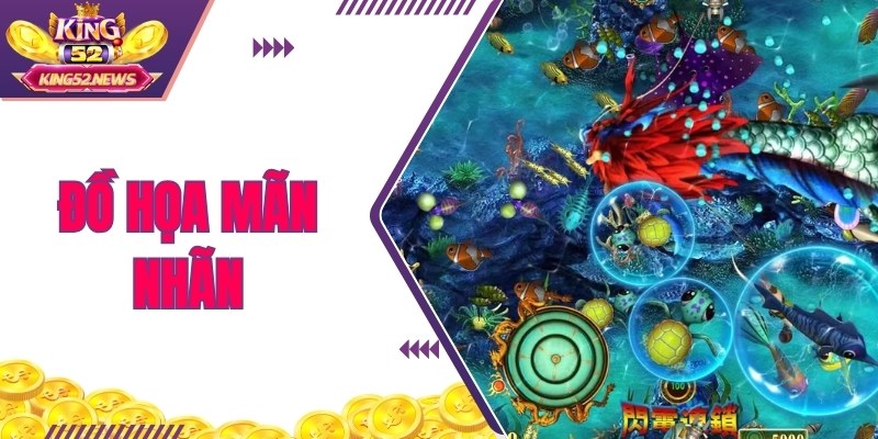 Đồ họa mãn nhãn khiến hội viên King52 chìm đắm